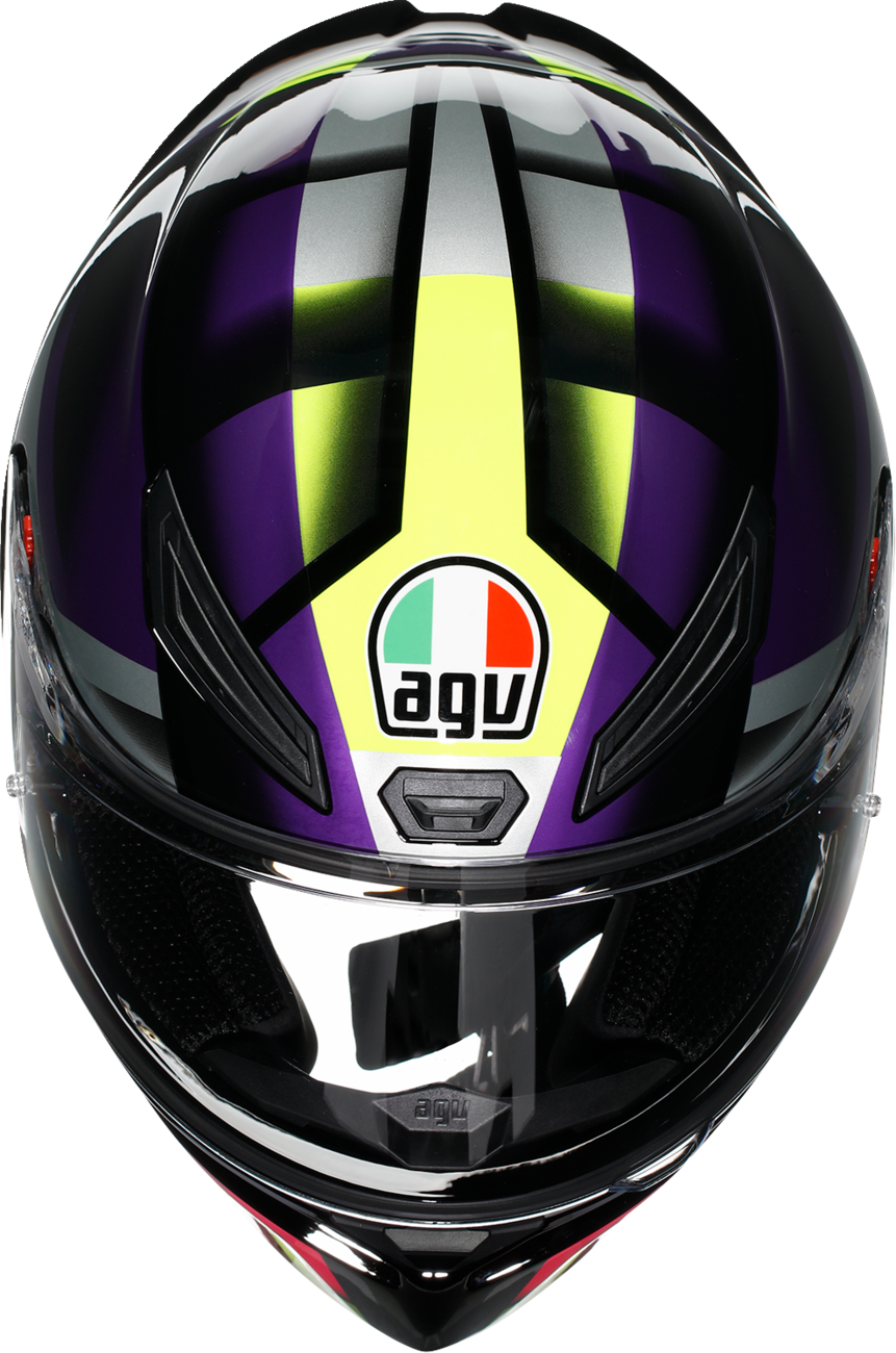 ICON HELMET ULTRAFLITE OPAL MANDALA PURPLE XS - Image 3