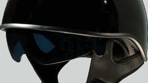 Z1R Vagrant Helmet - USA Skull - Black - 2XL