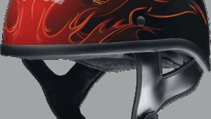 Z1R CC Beanie Helmet - Hellfire - Red - XL