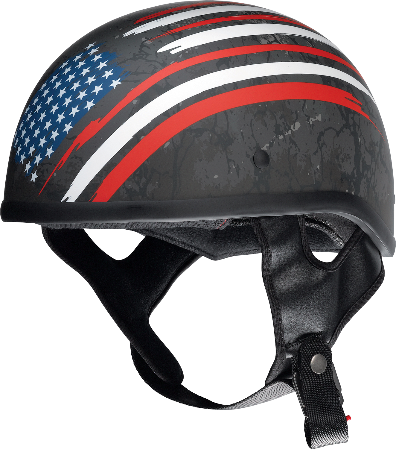 Z1R CC Beanie Helmet - Justice - Black/Red/White/Blue - XL