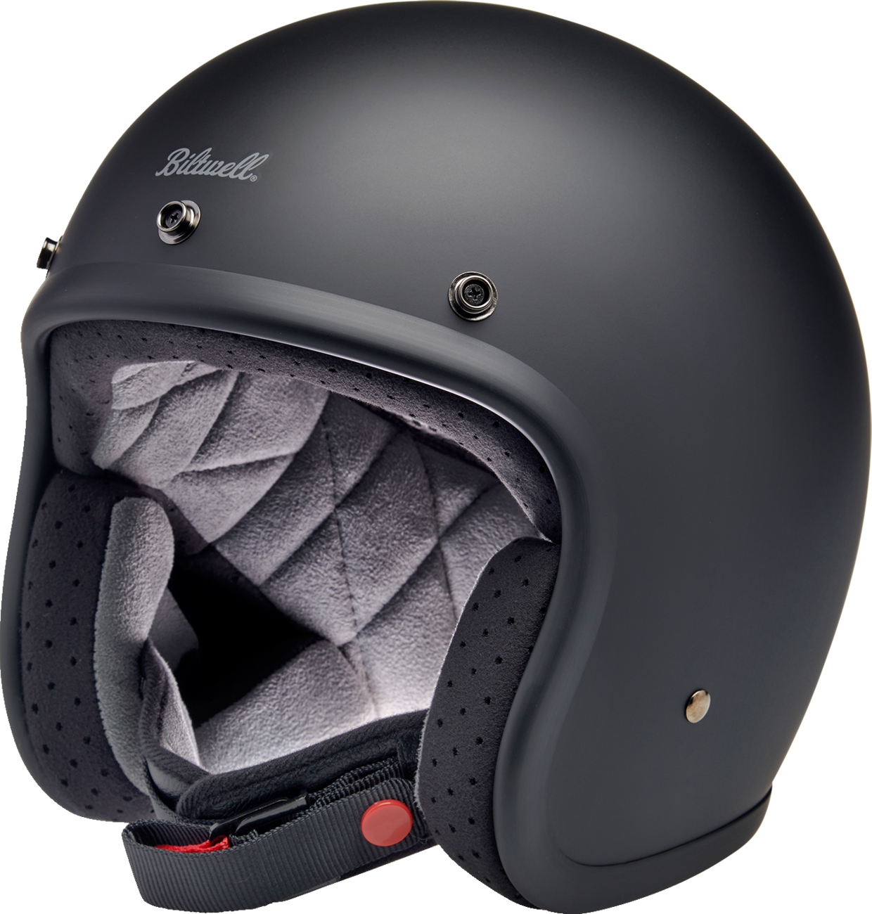BILTWELL Bonanza Helmet - Flat Black - Large