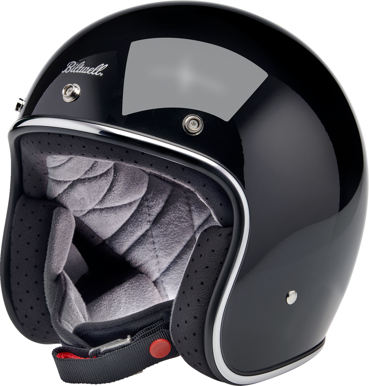 BILTWELL Bonanza Helmet - Gloss Black - Large