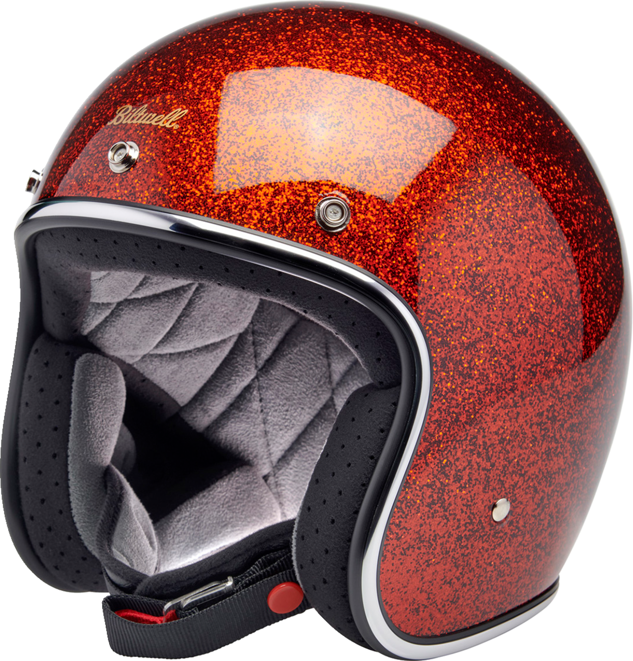 BILTWELL Bonanza Helmet - Rootbeer Megaflake - Small