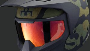 ICON Elsinore™ Helmet - Magnacross - Green - Large