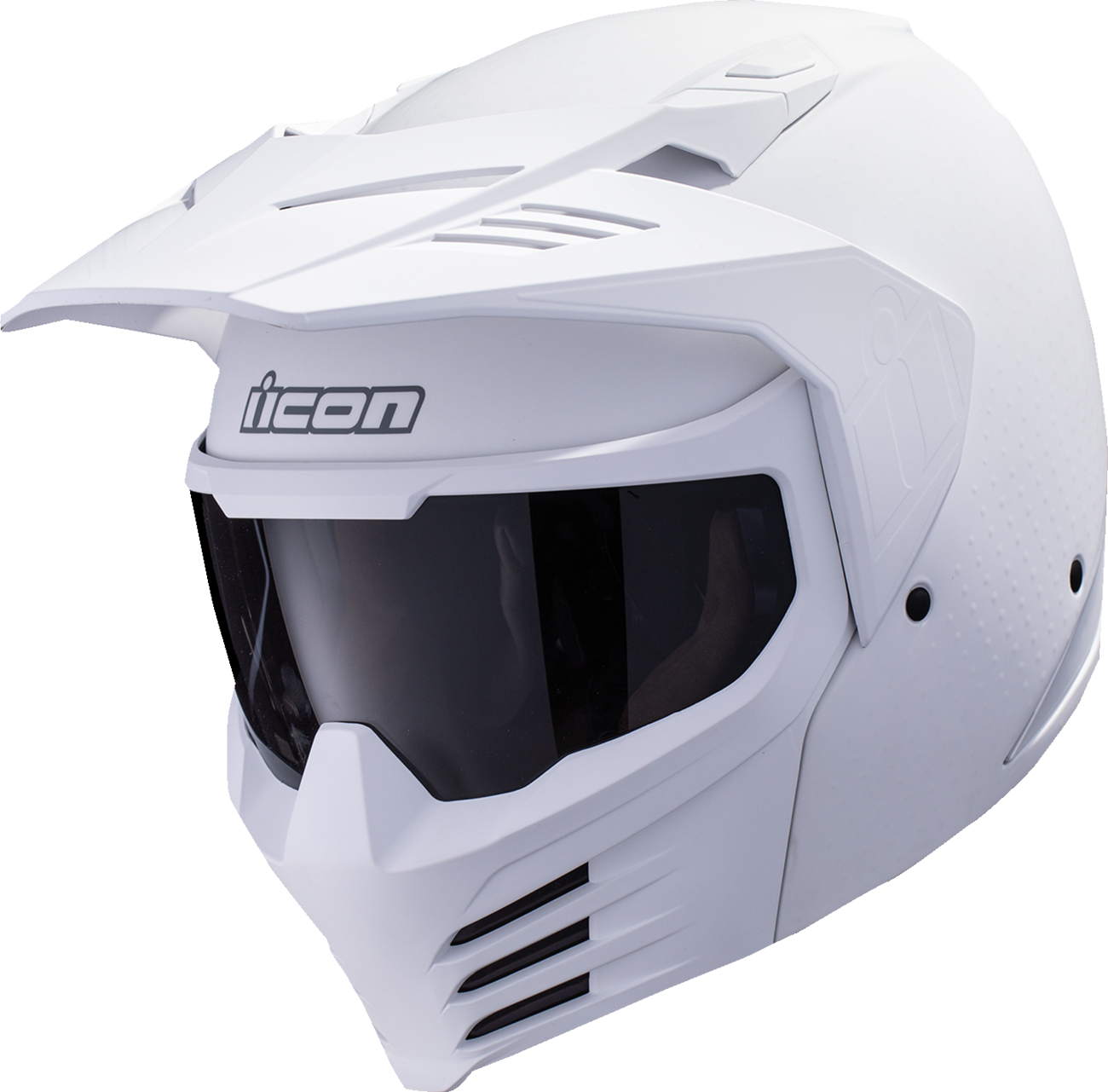 ICON Elsinore™ Helmet - Monotype - White - 2XL