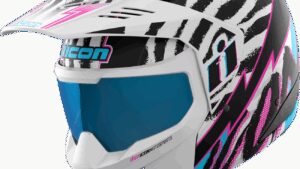 ICON Elsinore™ Helmet - Rad Dawn - White - Small