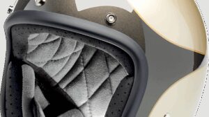 BILTWELL Bonanza Helmet - Scallop - Metallic Charcoal/Champagne - XL