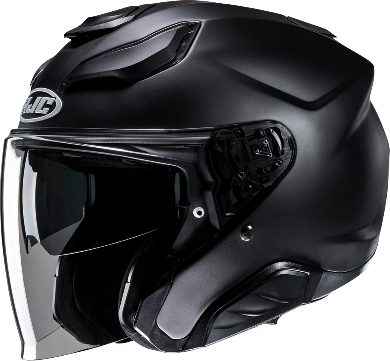 HJC HELMET F31 SOLID SF BLACK SM