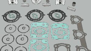 WSM Top-End Rebuild Kit - 71.30 mm - Original Series - Polaris