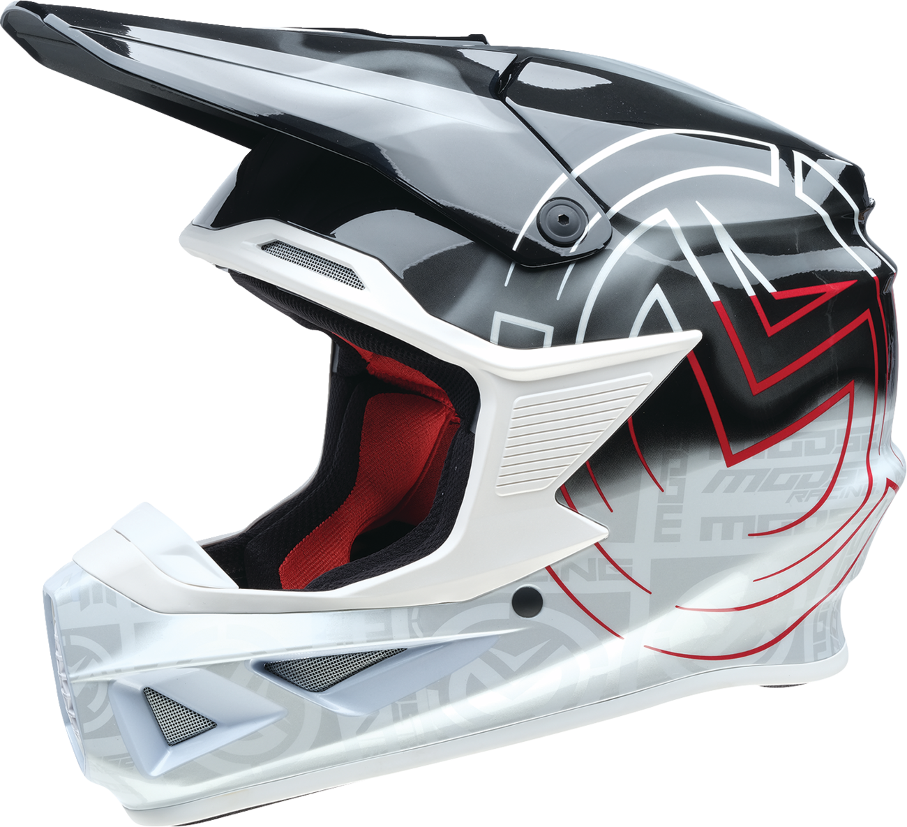 MOOSE OFFROAD HLM FIMIPS 2.0 DCET BK/RD LG