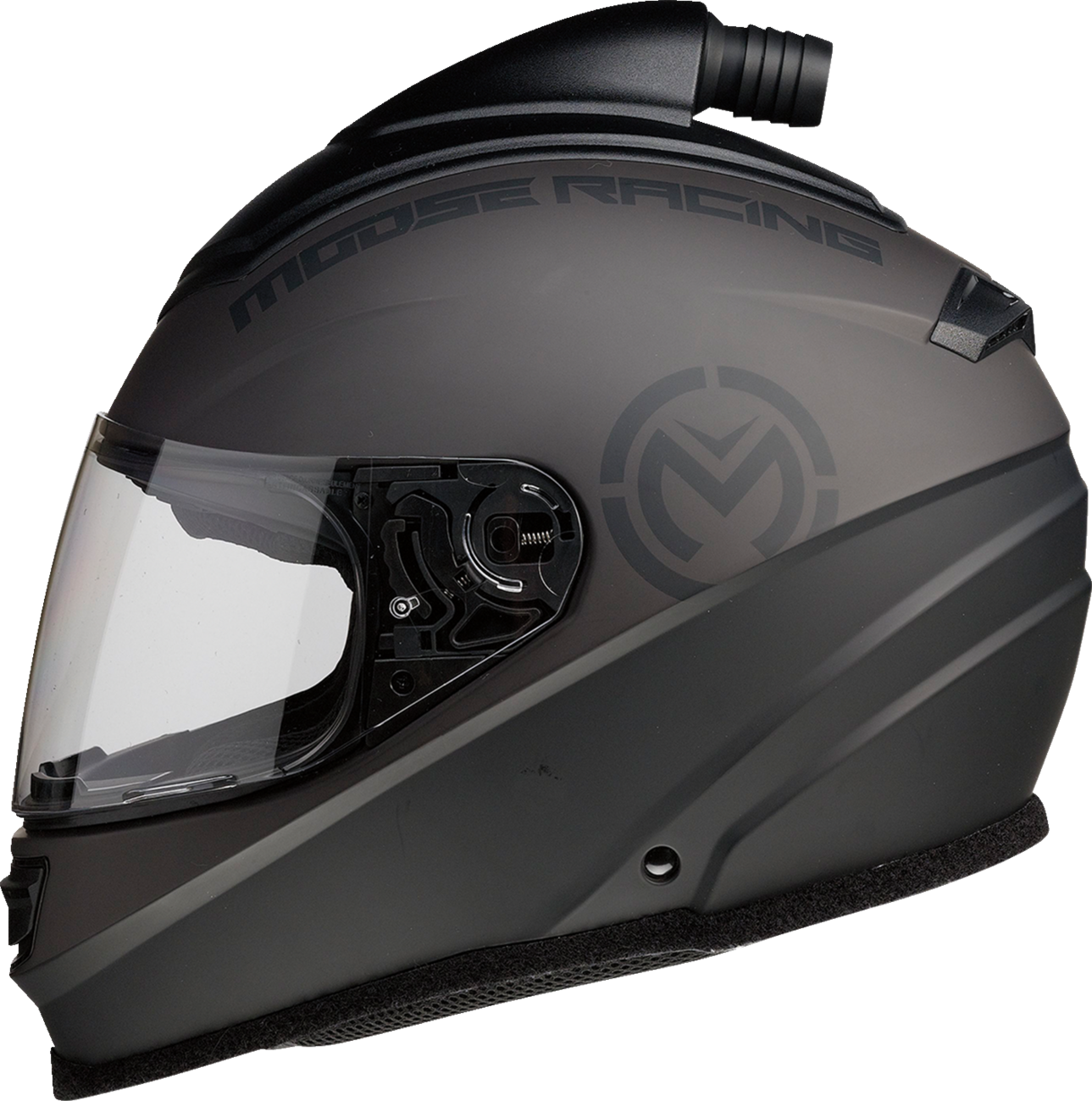 Z1R HELMET WARRANT 2.0 YOUTH FLAT BLACK LG - Image 2
