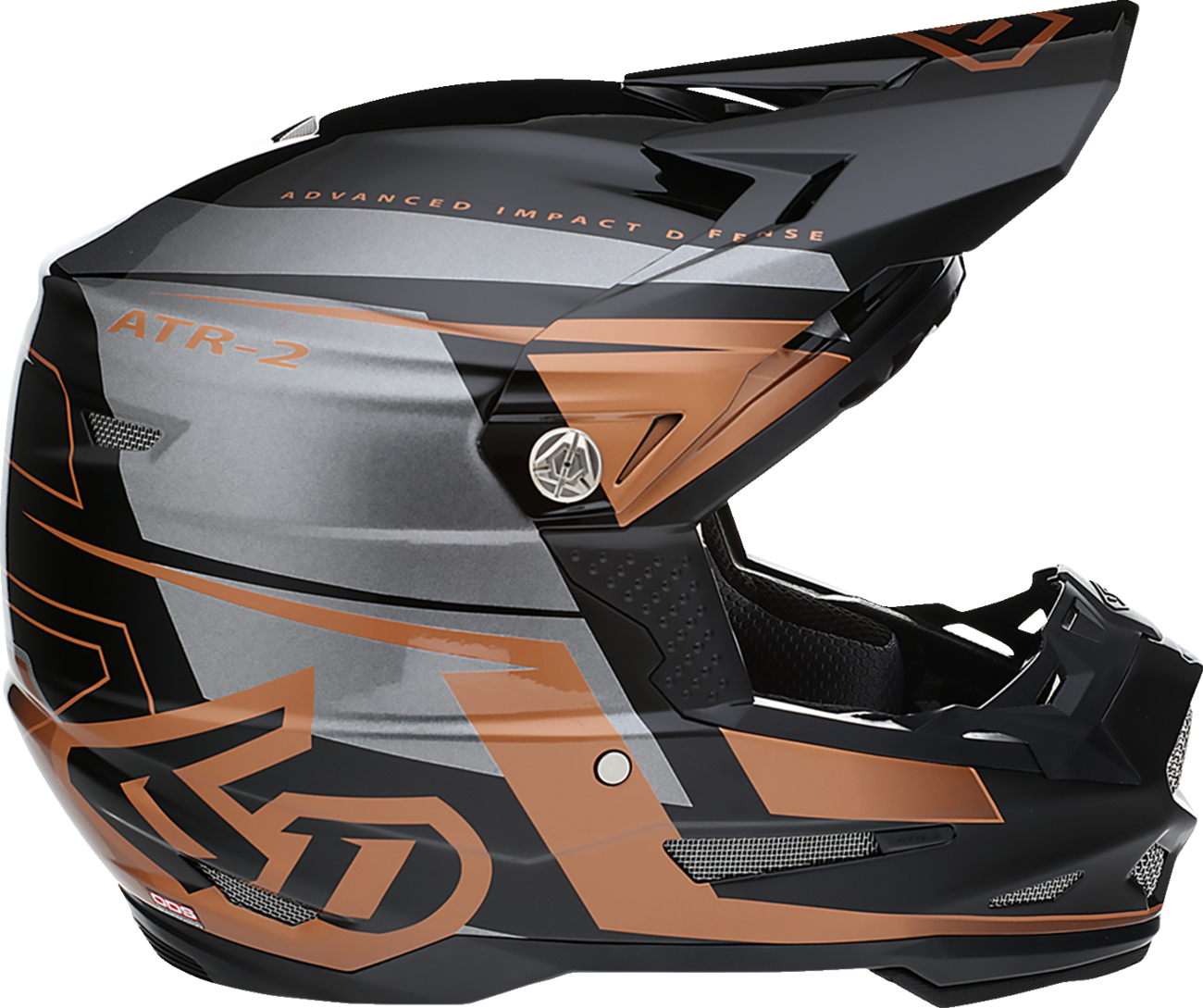 6D HELMETS HELMET OFFROAD ATR2 MACH BZ/GY/BK 2X