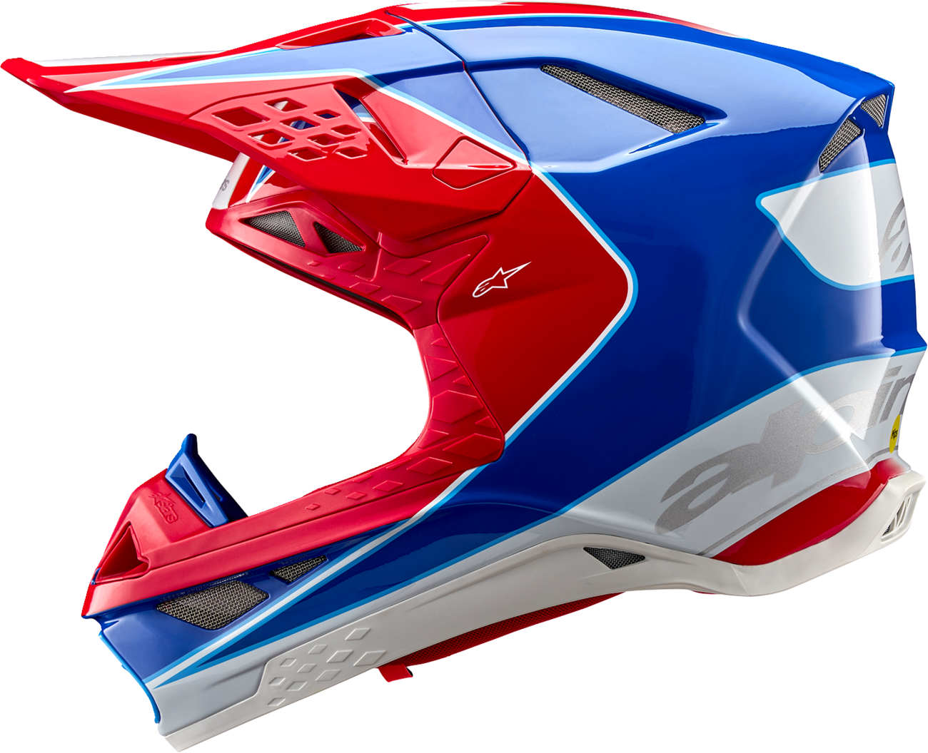 ALPINESTARS Supertech S-M10 Aeon Bl/Rd/Wht L - Image 2
