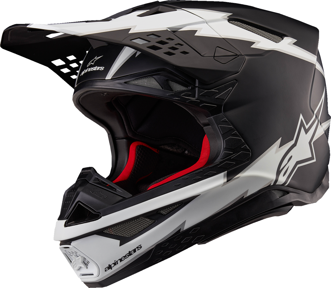 ALPINESTARS Supertech S-M10 Ampress Bk/Wht S - Image 2