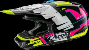 ARAI HELMETS HELMET VX-PRO4 BATTLE YELLOW LG