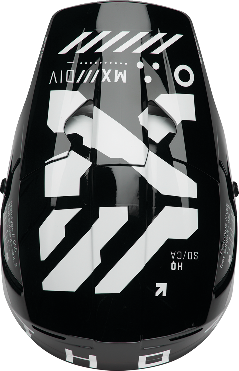 THOR HELMET REFLEX SPORT STRIKE BK/RD 2X - Image 5