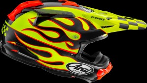 ARAI HELMETS HELMET VX-PRO4 FLAME YELLOW XS