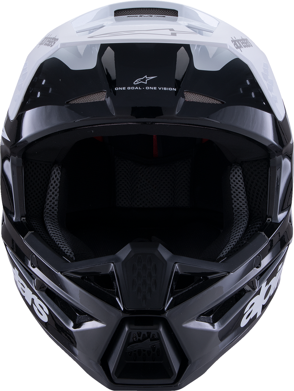 ALPINESTARS HELMET SM3 RADIUM BK/WH/GY GLOSS ECE06/DOT XS