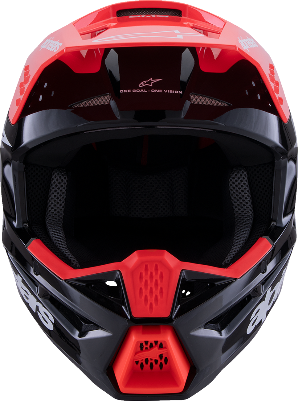 ALPINESTARS HELMET SM3 RADIUM BK/RED FLUO/WH GLOSS ECE06/DOT M - Image 5