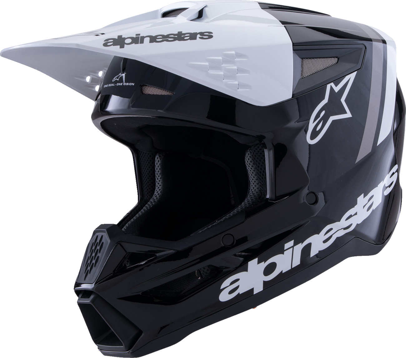 ALPINESTARS HELMET SM3 RADIUM BK/RED FLUO/WH GLOSS ECE06/DOT M - Image 8