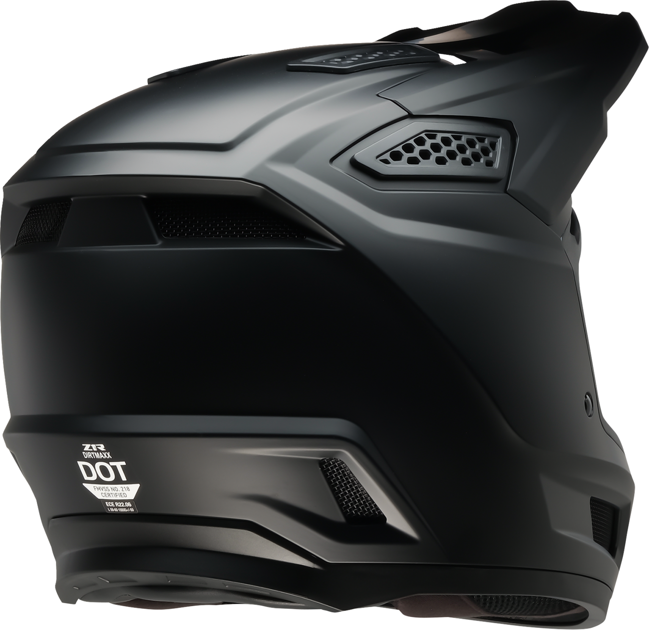 Z1R HELMET DIRT MAXX MATTE BLACK 2XL