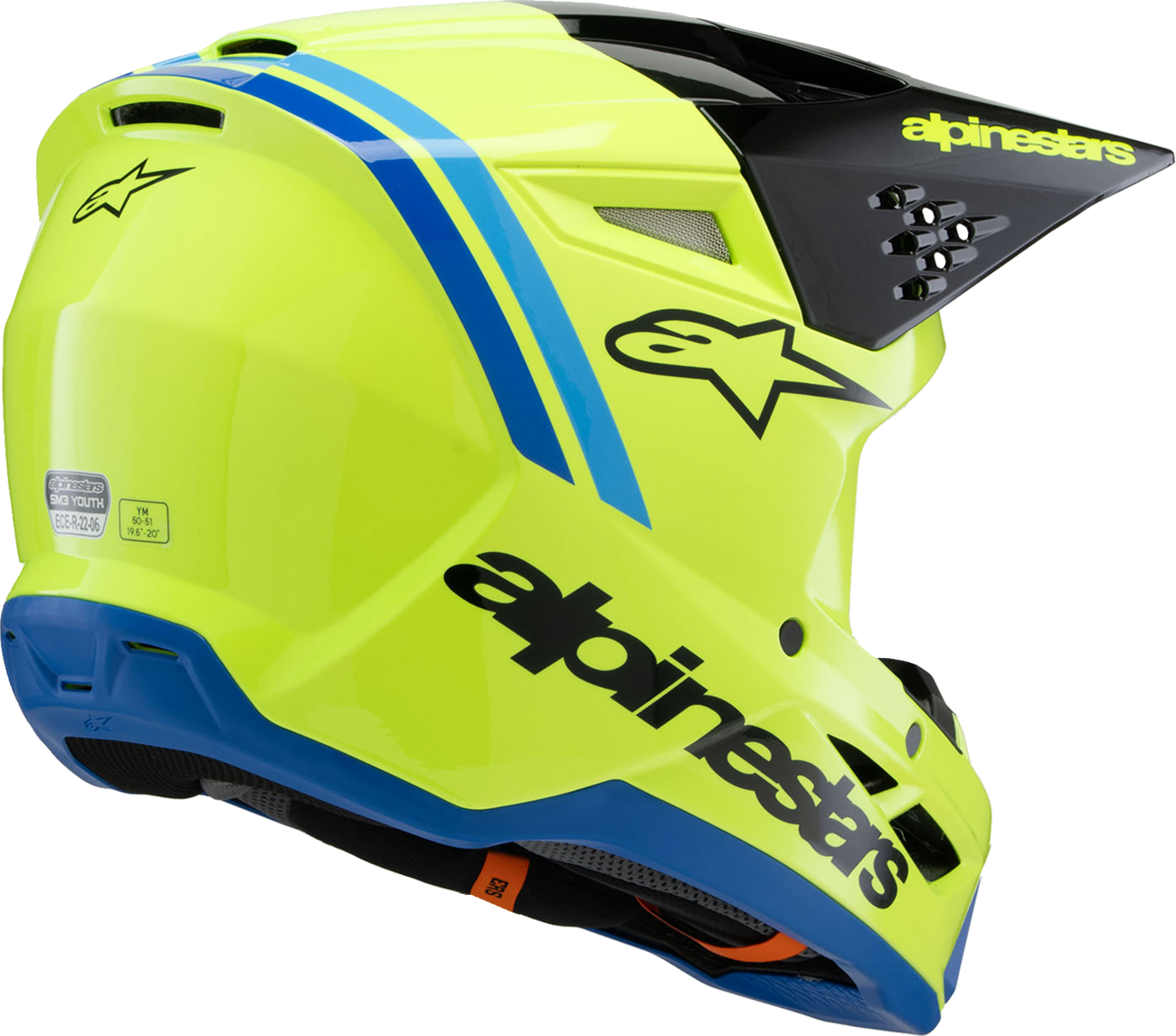 ALPINESTARS HELMET SM7 CORE RD GLOSS ECE 22.06/DOT XL - Image 3