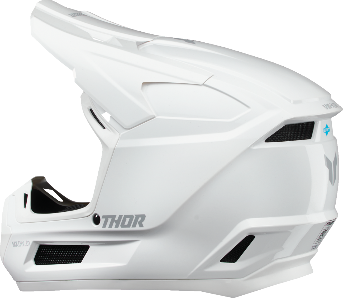 Z1R HELMET DIRT MAXX VORTEX BLACK/WHITE/GRAY SM - Image 2