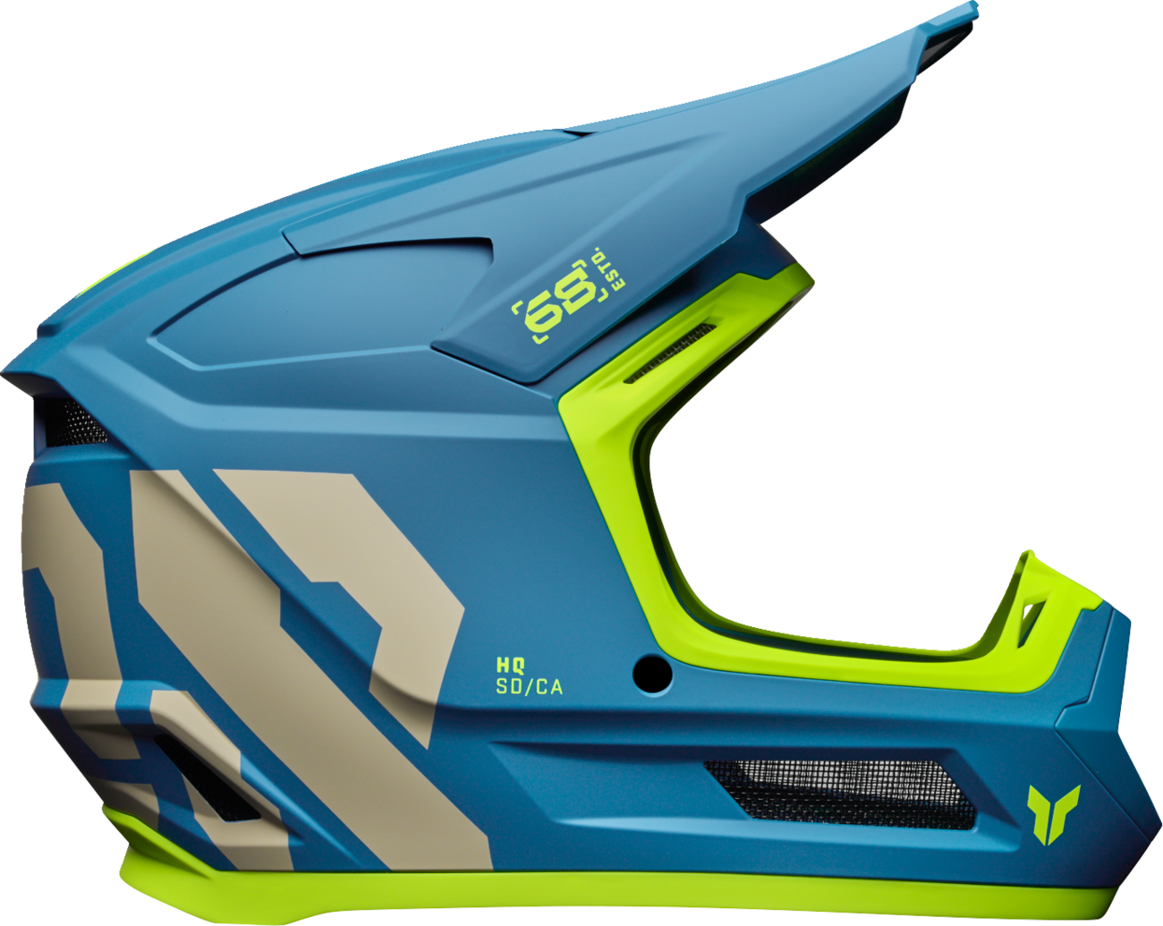 THOR HELMET FLEET YTH FORGE BLUE S