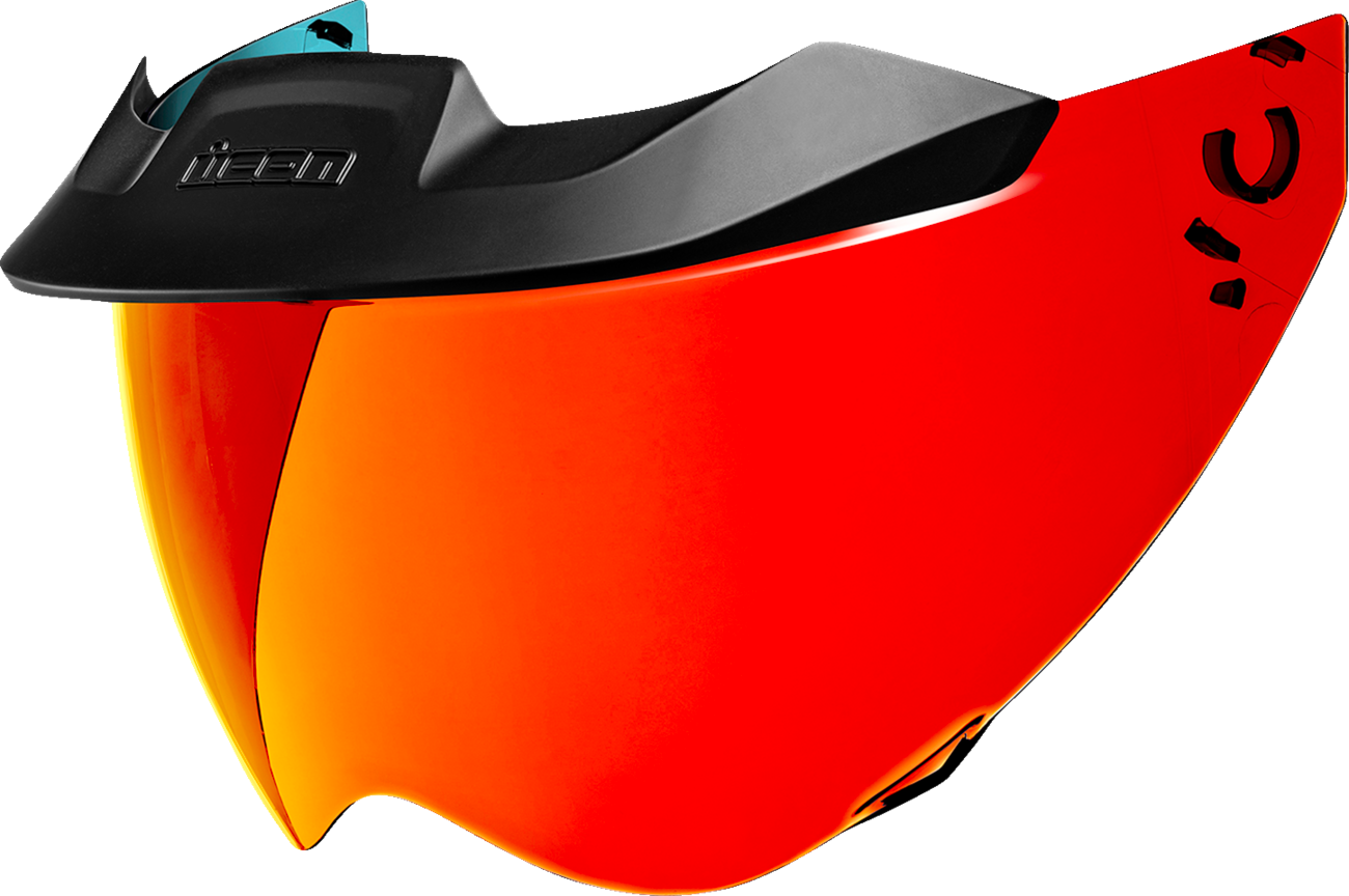 ICON SHIELD DOMAIN MOTO CALYPSO RED