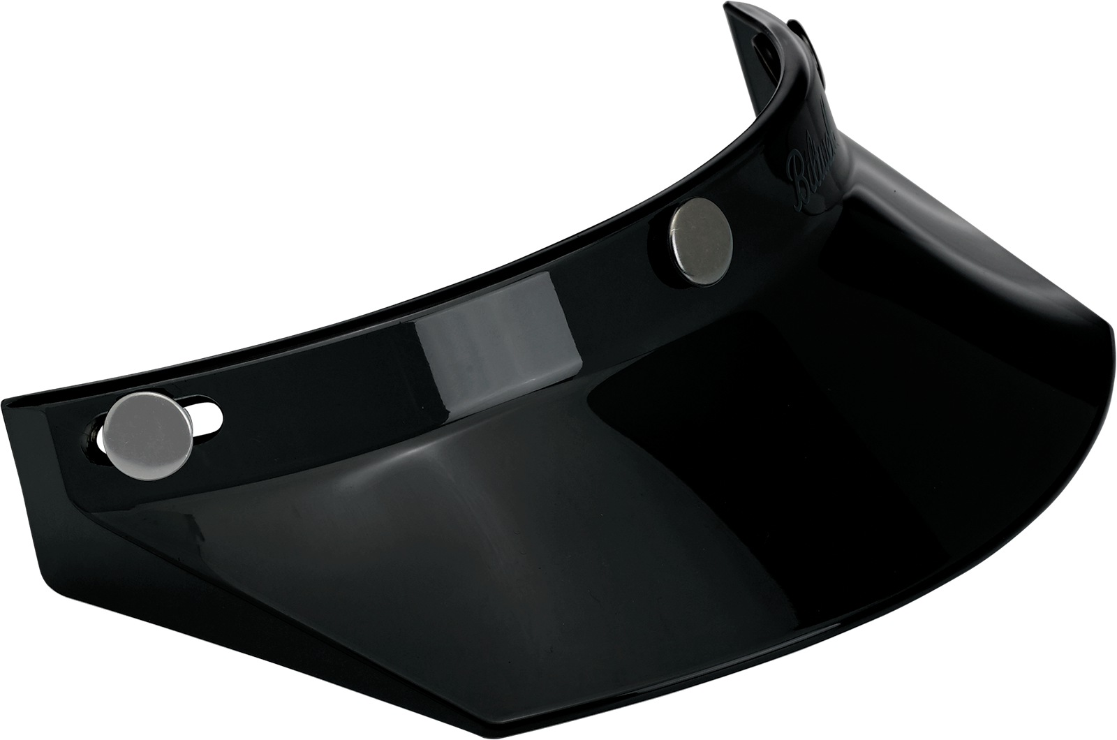 BILTWELL VISOR MOTO 3SNAP BLK - Image 4
