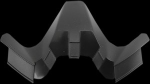 ICON NOSE GUARD AFLT BLACK