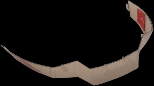 ICON REAR SPOILER AFLT RST SLV