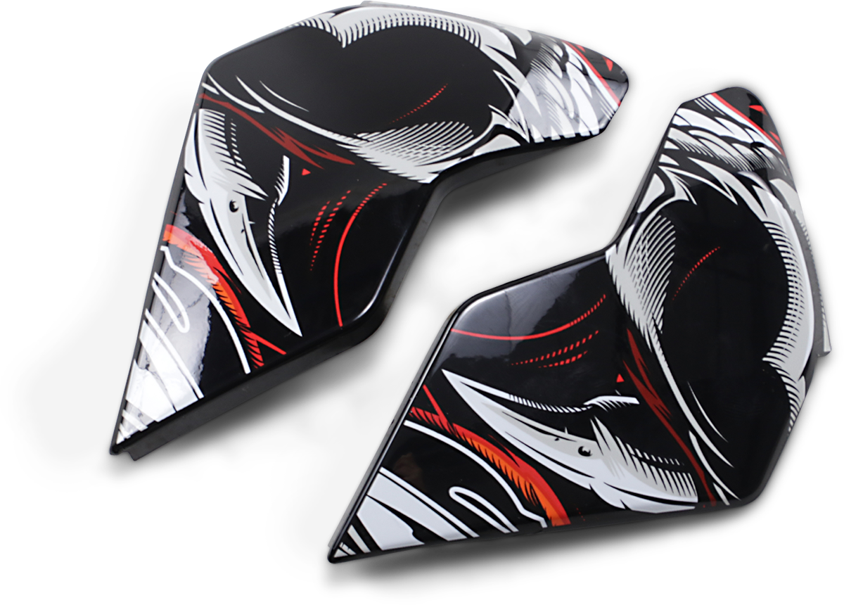 ICON REAR SPOILER AFRM RST SLV - Image 2