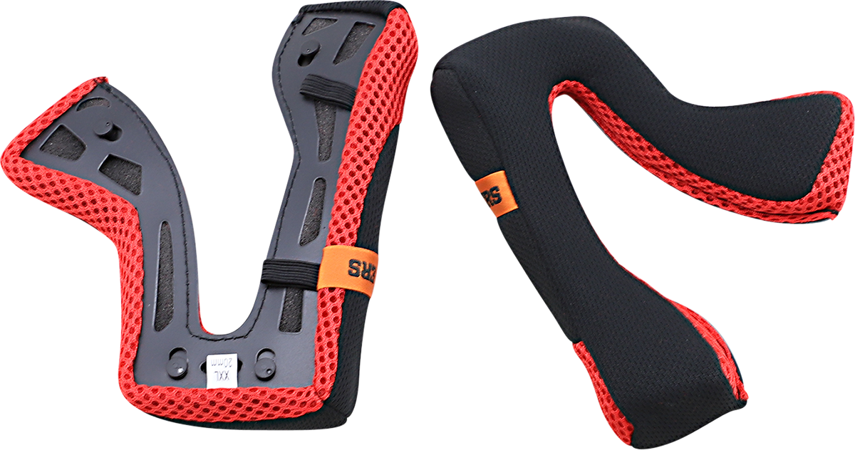 AGV CHEEK PADS AX9 BLK 2XL - Image 3