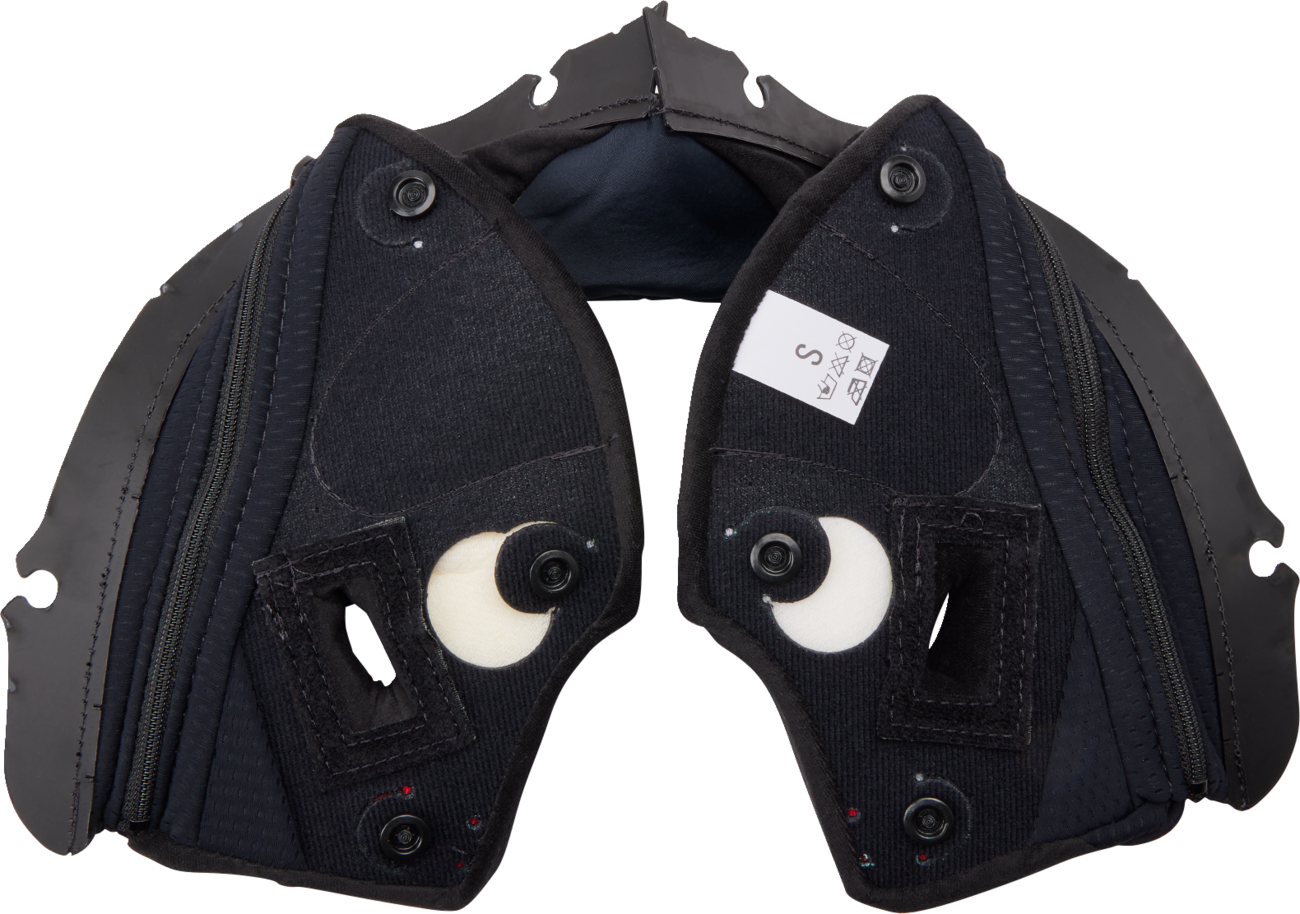 AGV CHEEKPAD PISTARR BK/RD 2X - Image 3