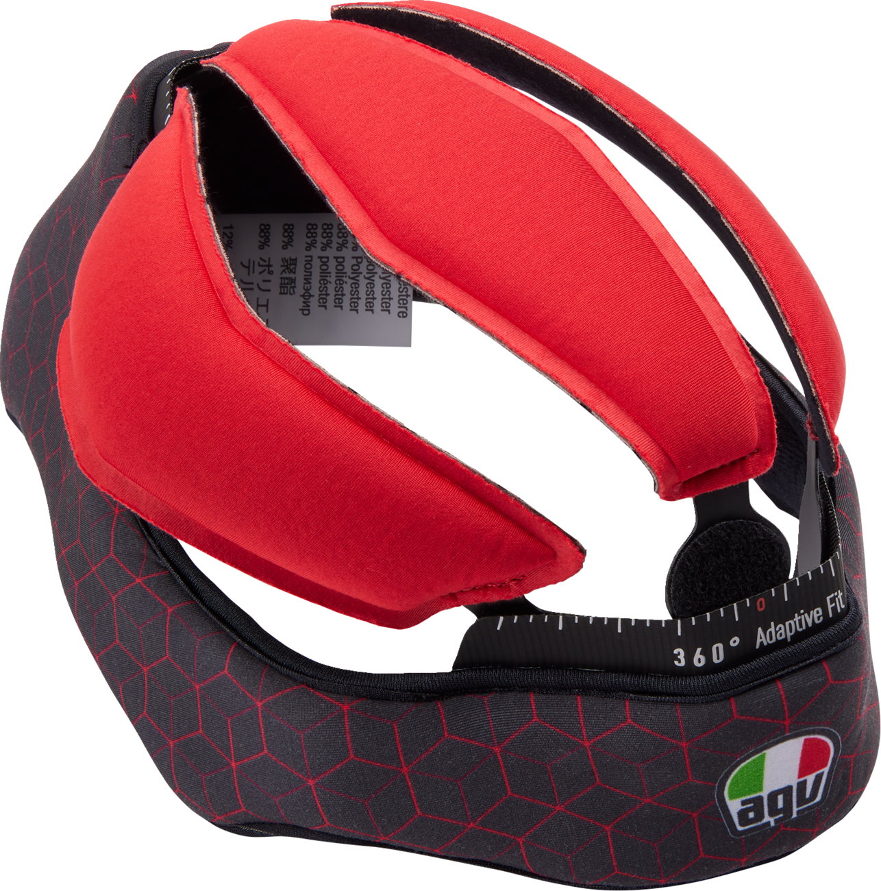 AGV LINER PISTARR BK/RD LG - Image 2