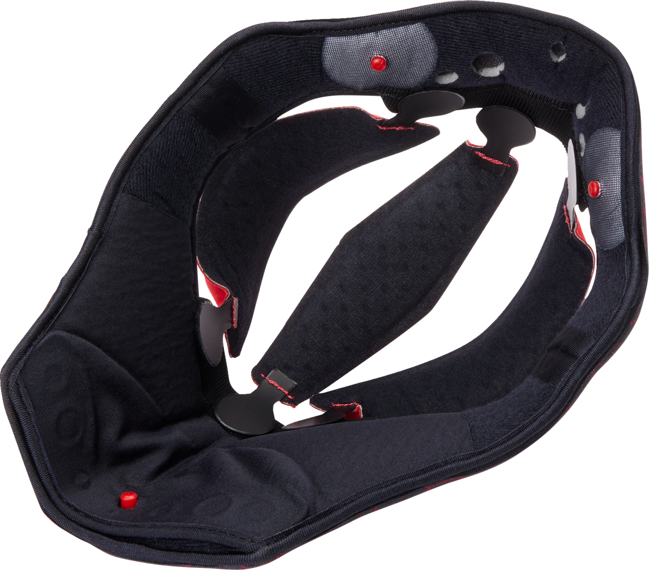 AGV LINER PISTARR BK/RD 2X - Image 2