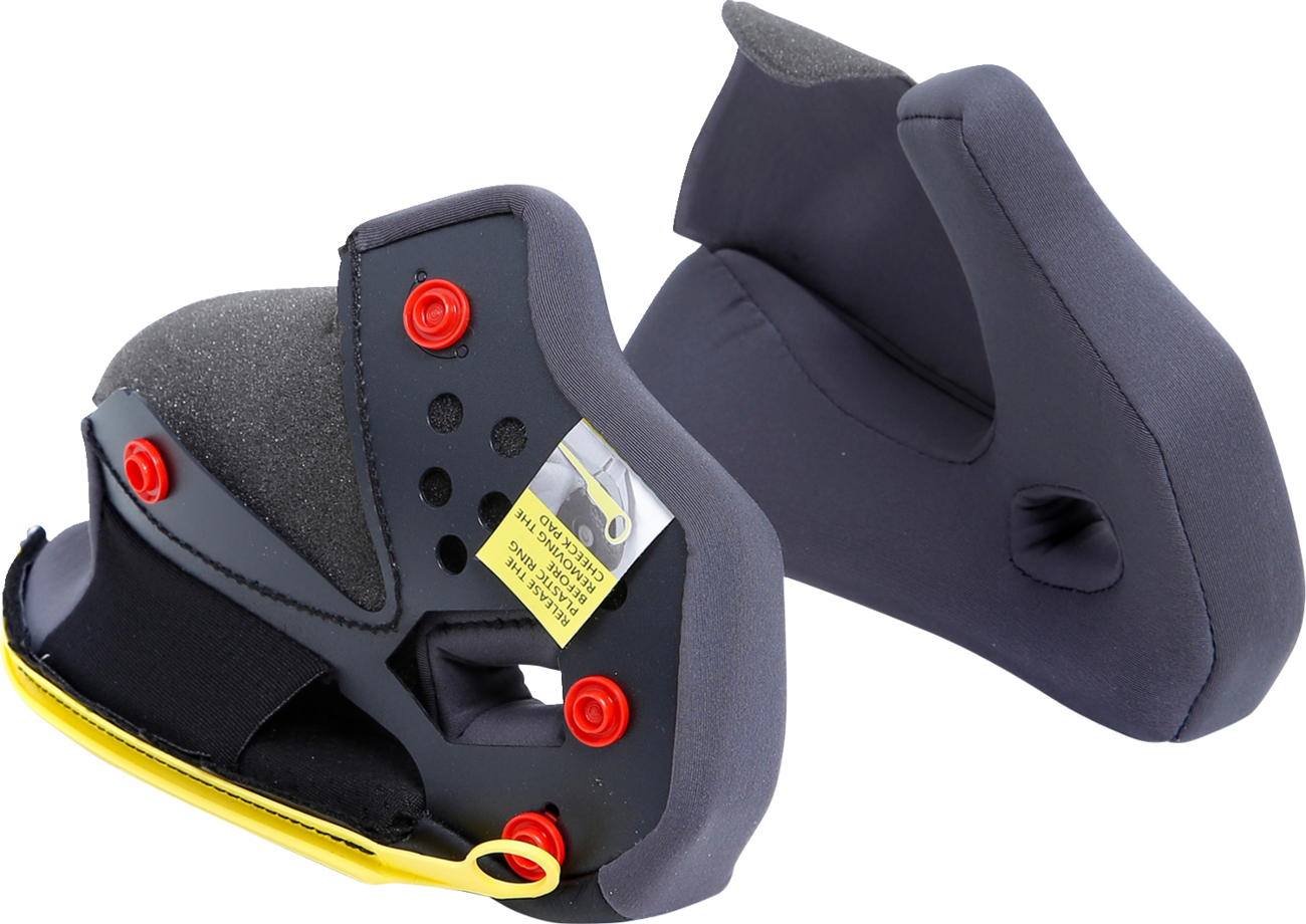 AGV CHEEKPAD TM GY/BK 2X - Image 2