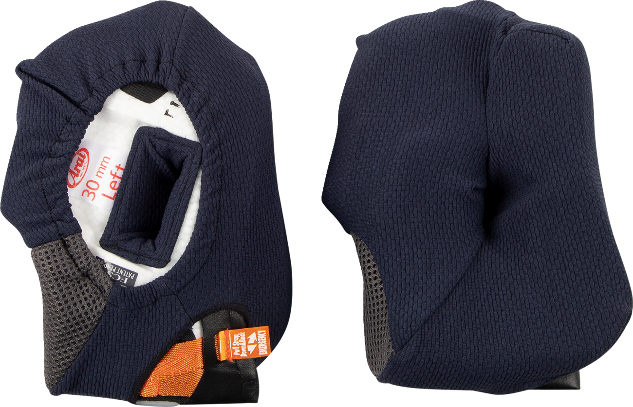 ARAI HELMETS CHEEKPAD CORSAIR-X 30MM