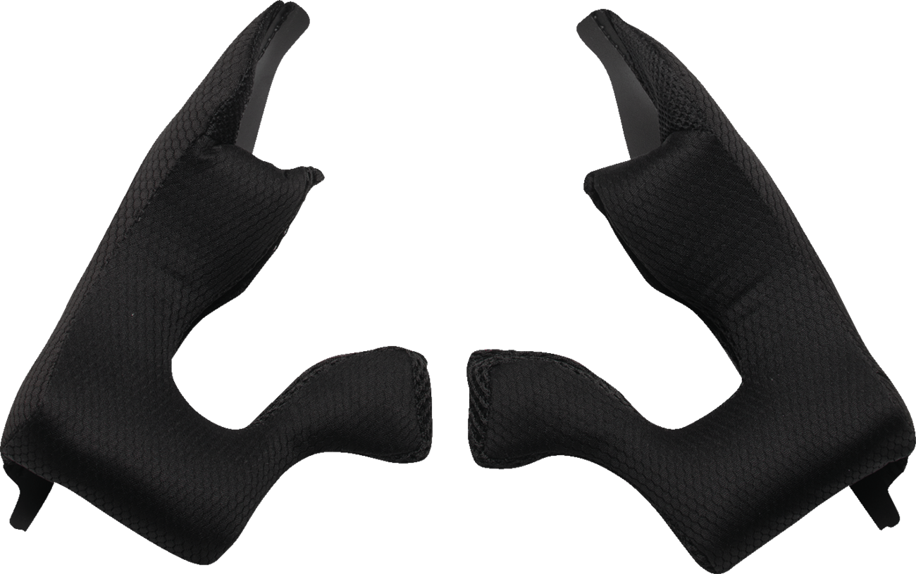 THOR CHEEK PAD FLEET BLACK 2X