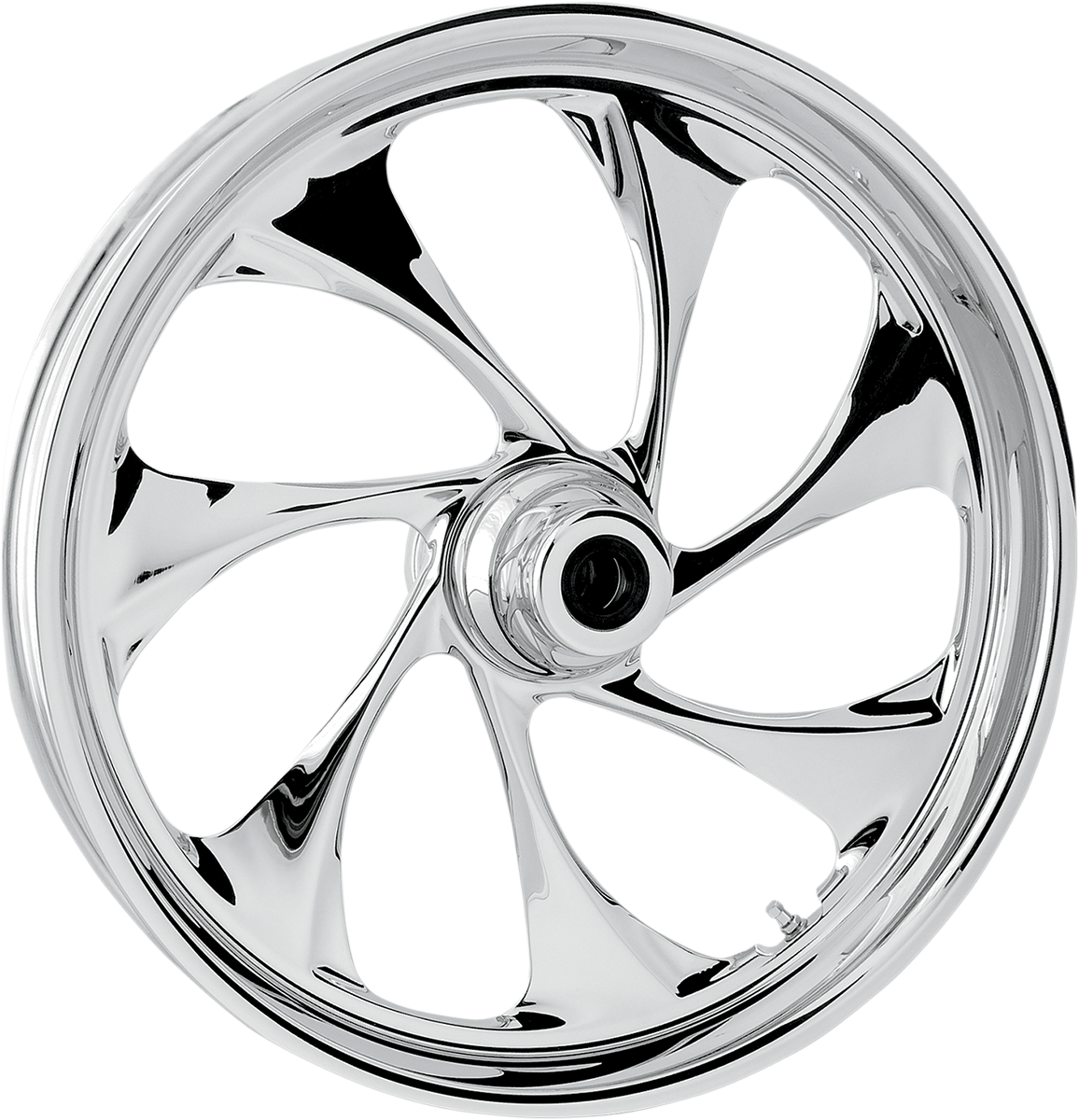 RC COMPONENTS Wheel - Drifter - Front - Dual Disc/without ABS - Chrome - 16x3.5 - '00-'07 FLT