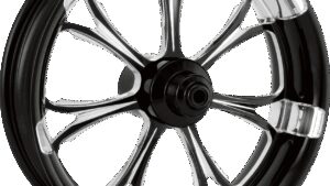 PERFORMANCE MACHINE (PM) Wheel - Paramount - Front - Dual Disc/without ABS - Platinum Cut™ - 21x3.5 - '08+ FL