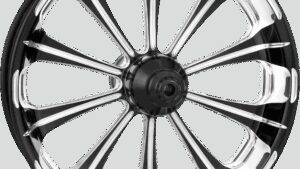 PERFORMANCE MACHINE (PM) Wheel - Revolution - Front - Dual Disc/with ABS - Platinum Cut™ - 21x3.5 - '08+ FLD