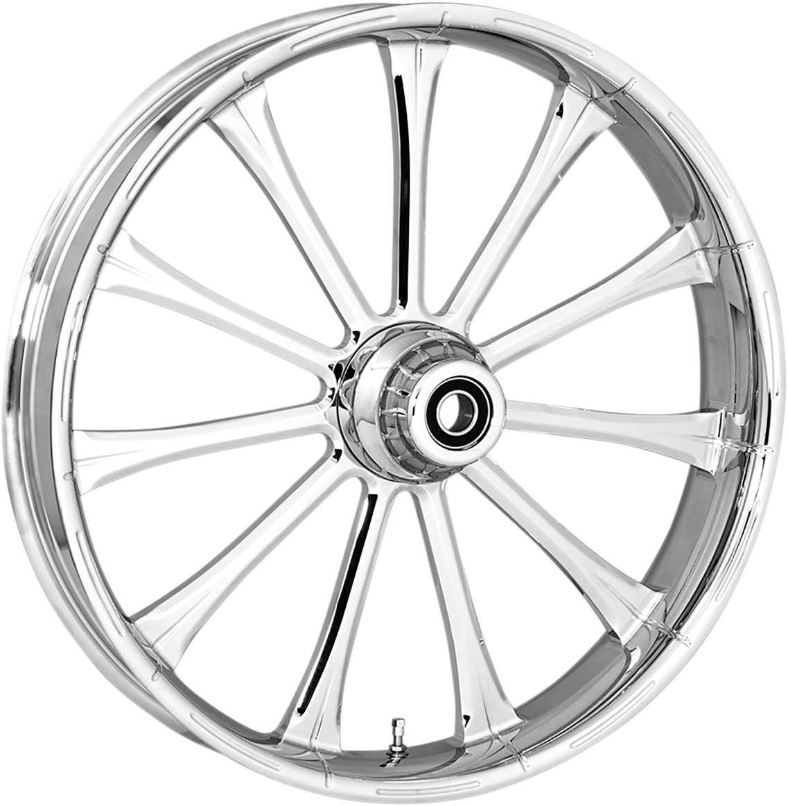 RC COMPONENTS Wheel - Exile - Front - Dual Disc/with ABS - Chrome - 21x3.5