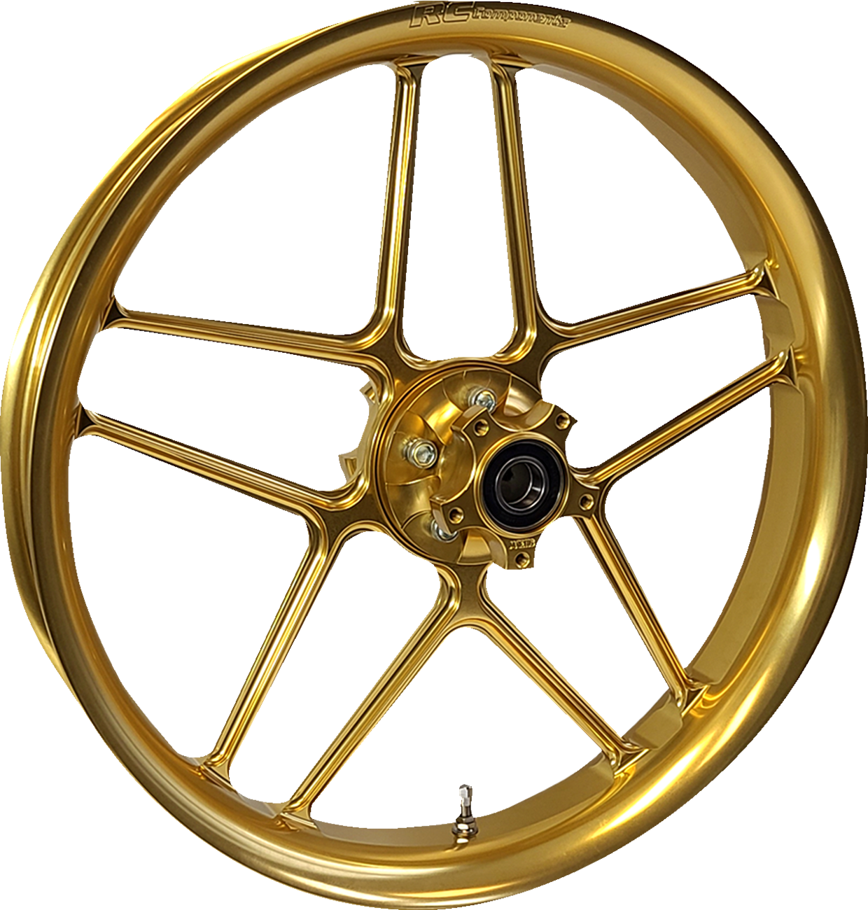 RC COMPONENTS FRONT WHEEL 21X3.5 LAGUNA NON ABS-GOLD
