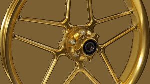 RC COMPONENTS Wheel - Laguna - Front - Dual Disc/without ABS - Gold - 19x3