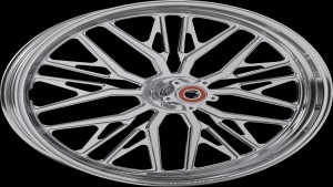 RC COMPONENTS REAR WHEEL 18X5.5 LAGUNA W/ ABS-GOLD-BELT