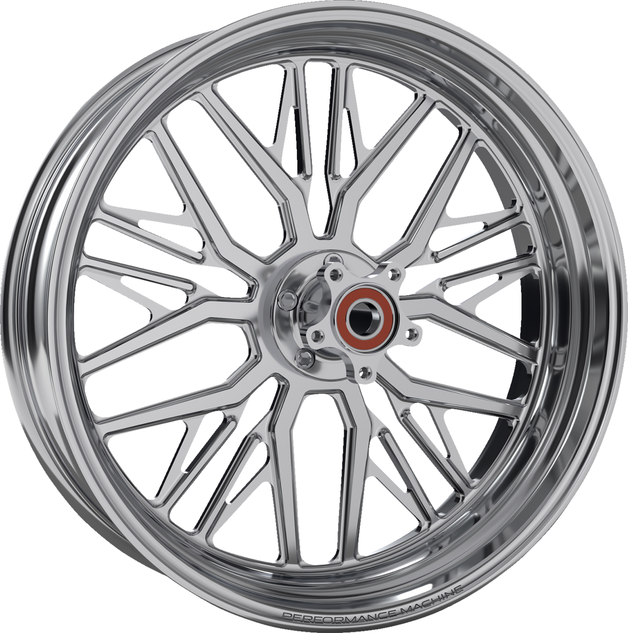 PERFORMANCE MACHINE (PM) Wheel Front Phatour 18x5.5 DD nonABS Chrome FLH/T 2008-2023