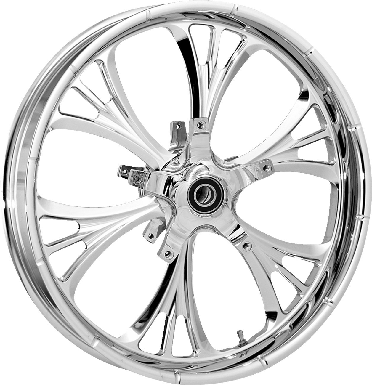 RC COMPONENTS Wheel for Stock Rotor - Majestic - Front - Chrome - 21x3.5
