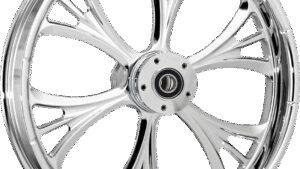 RC COMPONENTS Wheel for Hub Mounted Rotor - Majestic - Front - Chrome - 21x3.5